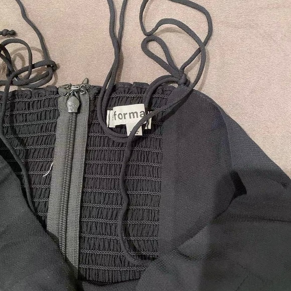 Reformation Juliette Dress in Black *NEW* - Picture 7 of 8